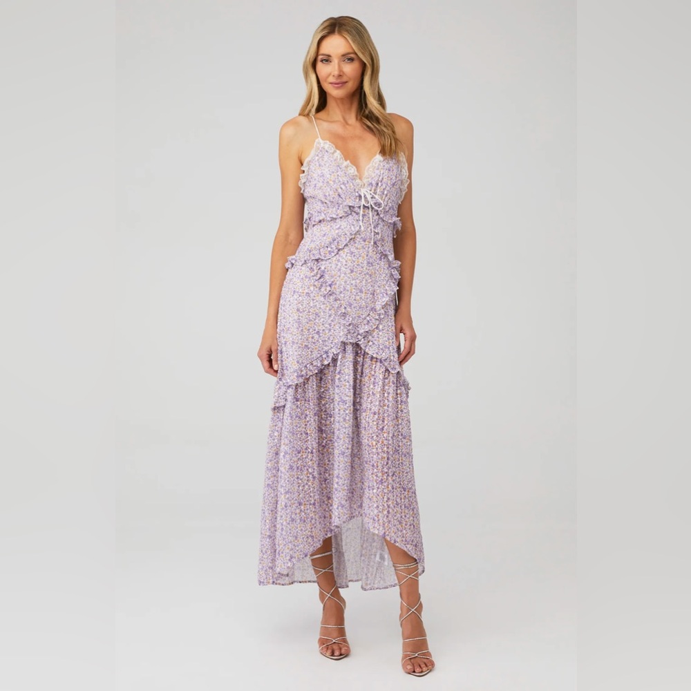 For Love & Lemons Cayne Maxi Dress